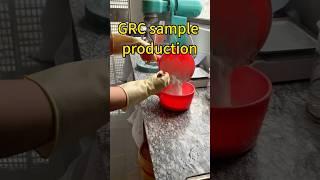 Fusion of plaster and fiber#grc #sample #plaster #fitment