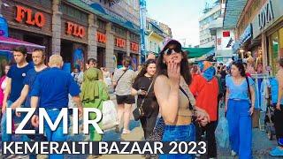 Explore Izmir's Kemeralti Bazaar: 4K 60fps Walking Tour of Turkey's Most Iconic Bazaar