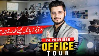 P4 Provider Office Tour: Pakistan’s BEST Trading Institute Where We Teach Success!