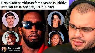 BOMBA: SÃO REVELADAS AS VÍTIMAS FAMOSAS DE P. DIDDY – Maicon react