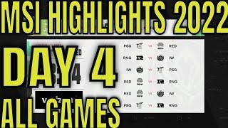 MSI 2022 Day 4 Highlights ALL GAMES | Mid Season Invitational Day 3 Group B