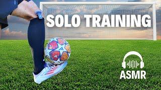 Individual Soccer Training Session ASMR