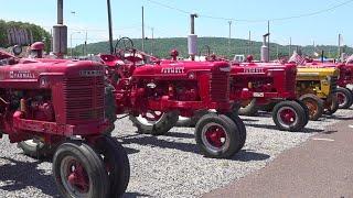 Red Power Showdown | International Harvester tractors on display