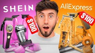 $100 Shein vs $100 Ali Express Barber Kit!