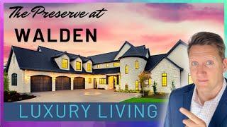 Tour the best luxury community/subdivision in Northeast Colorado Springs, The Preserve at Walden.