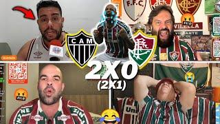 REAÇÕES TRICOLORES REVOLTADOS ELIMINADOS - ATLÉTICO-MG 2X0 FLUMINENSE- '' FOI UM BAILE- VAMOS RIR KK