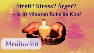 Innere Ruhe und Selbstliebe in wenigen Minuten Atem-Meditation