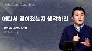 2025.5.30 | 금요성령집회 | 어디서 떨어졌는지 생각하라 (요한계시록 2:1-7) l 김성준 목사