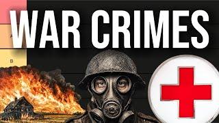 Have you Committed a War Crime? (Tier List)