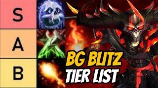 BG Blitz Tier List