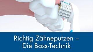 Richtig Zähneputzen - Die Bass-Technik