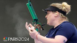 Serbia overcomes Turkiye for first gold medal in mixed team air pistol | Paris Olympics | NBC Sports