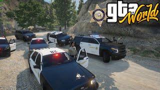 [GTAW] LSSD felony stop on a truck leads to off-road pursuit and beanbag LTL deployment | GTA World