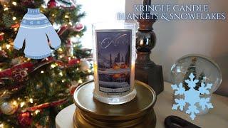 Kringle Candle Review: Blankets & Snowflakes