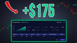 Making $175 Trading RTX | Trade Recap