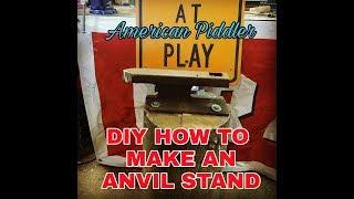 Anvil Stand Plans