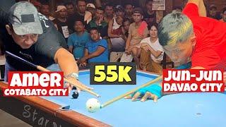 AMER FROM COTABATO CITY VS JUN-JUN THE PREDATOR TABLON FROM DAVAO | P55,000 | 10-BALL