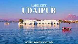 Udaipur 4k, India  ULTRA HD 60FPS  by Drone View