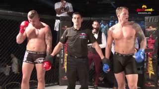 Marthin Hamlet Nielsen vs. Tomasz Ponder. Battle Arena Heavyweight Championship fight.