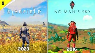 Starfield vs No Man’s Sky - Details und Physikvergleich