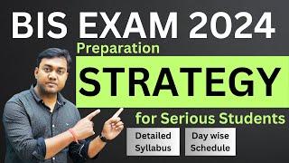 Bis Exam 2024 Preparation strategy with detailed syllabus and day wise schedule || Nishant eAcademy