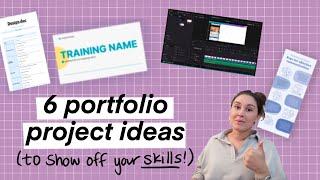 6 portfolio project ideas to show off your skills | instructional designer edition