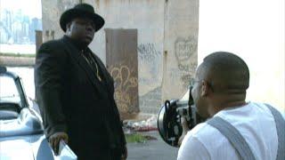 Biggie footage and interview from vibe magazine photoshoot (1995) w/ Faith evans