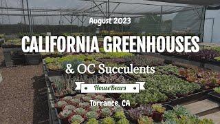 Exploring California Greenhouses & OC Succulents | Nursery Walking Tour