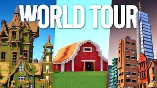 My LARGEST Minecraft Survival World Tour! - Ep.650