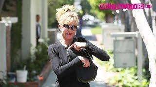 Melanie Griffith Arrives For A Day Of Shopping On Melrose Place In West Hollywood 4.25.19