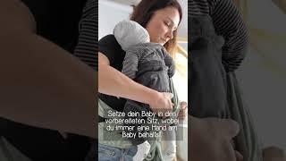 Vorgebundene Trageweise mit der manduca Sling – Einfach & Bequem