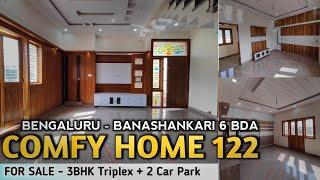 Comfy 122 | BSK6 BDA 3BHK New Home For Sale Bengaluru