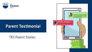 Happy parents giving a big shoutout to The Khaitan School | Parent Testimonials