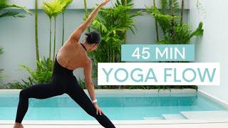 45 MIN FULL BODY YOGA FLOW || Vinyasa Flow For Balance, Flexibility & Strength