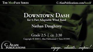 Downtown Dash (4-Part Flex Band Gr. 2.5) - Nathan Daughtrey