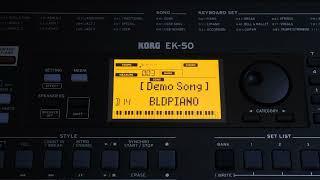 Korg EK-50 Demo Songs