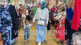 VLOG- PAZAR GEZMESİ🩵 | EŞİMİN YARDIMI  ZİYARET  PİKNİK 