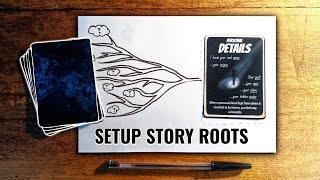 Visual Guide for Setting Up Story Events Using 'The Storyteller Deck'