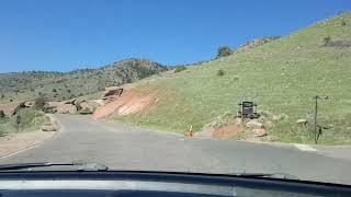 Entering Red Rocks  Tuesday May 9 2023