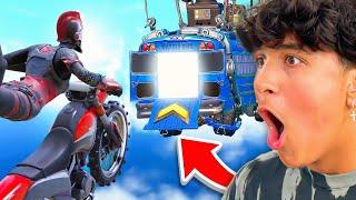 Extreme Fortnite Stunt Race!