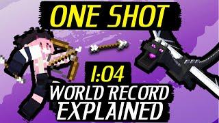 The Biggest Breakthrough in Minecraft Speedrunning History | One Shot SSG World Record Analysis