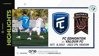 HIGHLIGHTS: FC Edmonton vs. Valour FC (October 8, 2022)