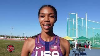 Vashti Cunningham wins HJ at  NACAC Open Championships 2022