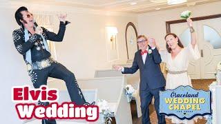 Merce & Pere's Elvis Wedding in Las Vegas | Graceland Chapel