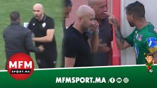 كواليس الديربي.. الركراكي شد فراسو فهدف مترجي ومتولي كعا بسبب احتفالات الوداد وسكتو جبران والقادوري