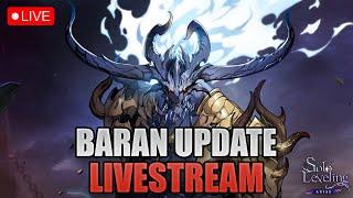 NEW BARAN UPDATE AHHHHHHHHHH | SOLO LEVELING : ARISE