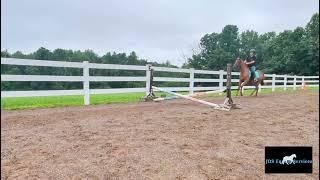 Wyatt's first time jumping 