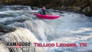 Famagogo-Abby Holcombe paddles Tellico Ledges, TN