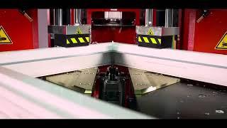 CNC Corner Cleaning Machine - 2 Axis