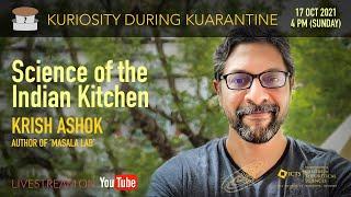 Science of the Indian Kitchen (ONLINE) by Krish Ashok